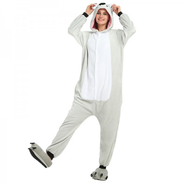Koala Animal Onesie Pajama Costumes for Adult