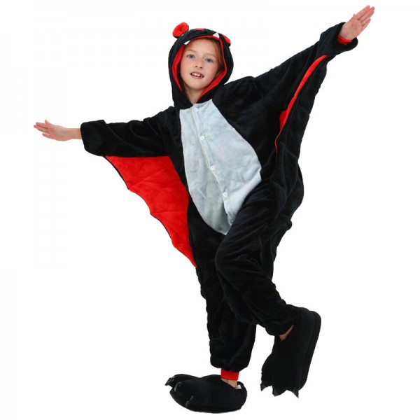 Animal Kids Bat Onesie Pajamas