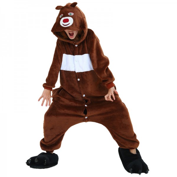Kids Animals Onesie Bears Pajamas