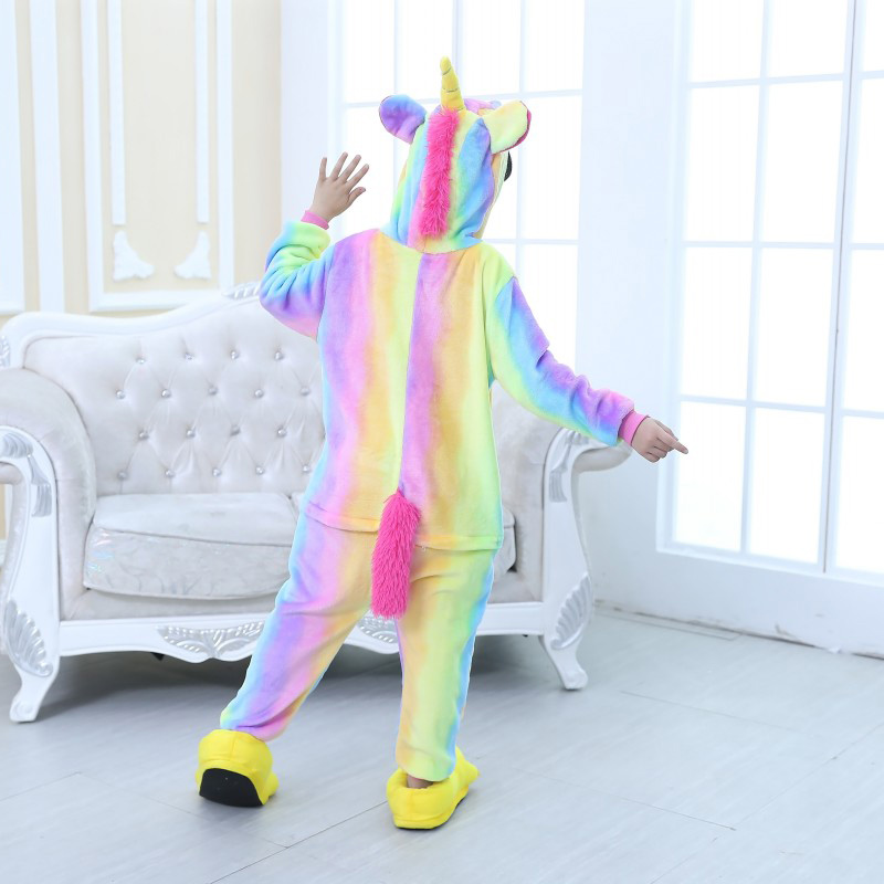 Sky Horse Animals Pajamas Colorful Onesie for Kids