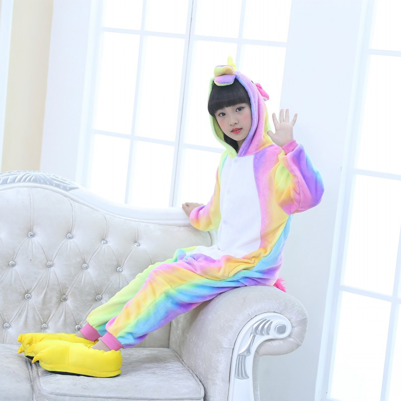 Sky Horse Animals Pajamas Colorful Onesie for Kids