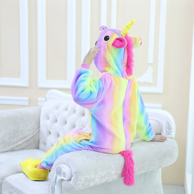 Sky Horse Animals Pajamas Colorful Onesie for Kids