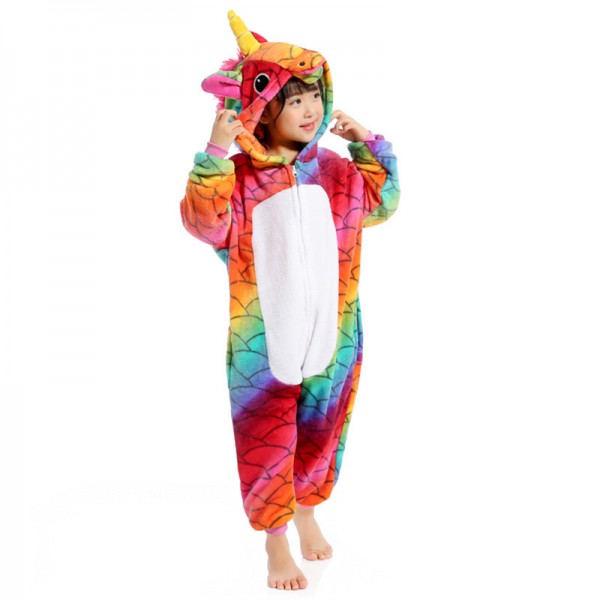 Fish Belly Onesie Kids Sky Horse Animals Pajamas