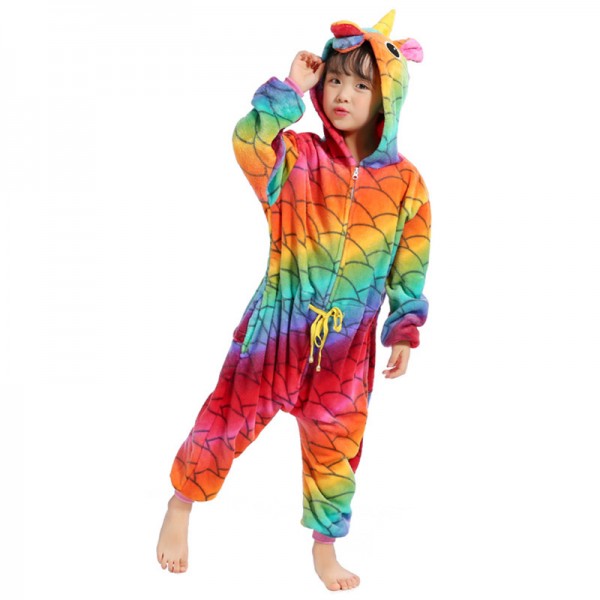 Fish Belt Onesie Sky Horse Animals Pajamas for Kids