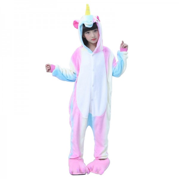 Sky Horse Animals Pajamas Rainbow Onesie for Kids