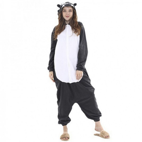 Wolf Onesie Red Wolf Animal Cartoon Pajamas Cute Gray Wolf for Adult
