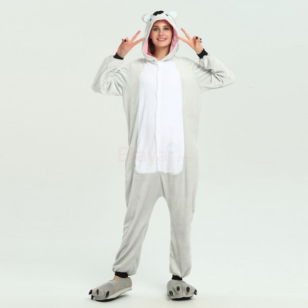 Koala Kigurumi Animal Onesie Pajama Costumes for Adult