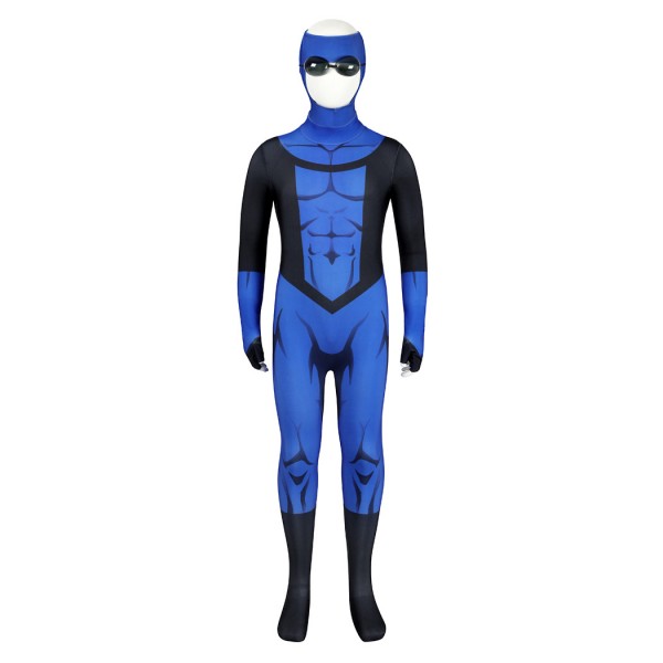 Kids Mark Grayson Jumpsuit Invincible Season 3 Costume Printed Suit