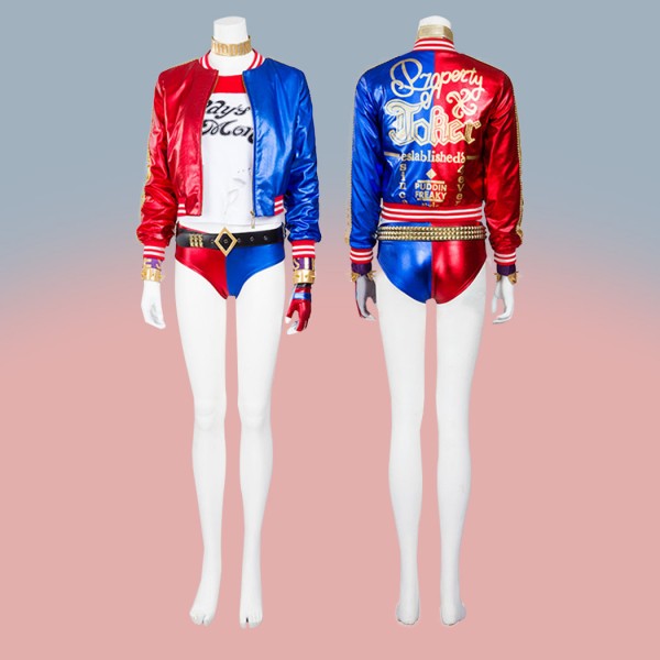 Deluxe Version Margot Robbie Halloween Cosplay Costumes Female HQ Suit