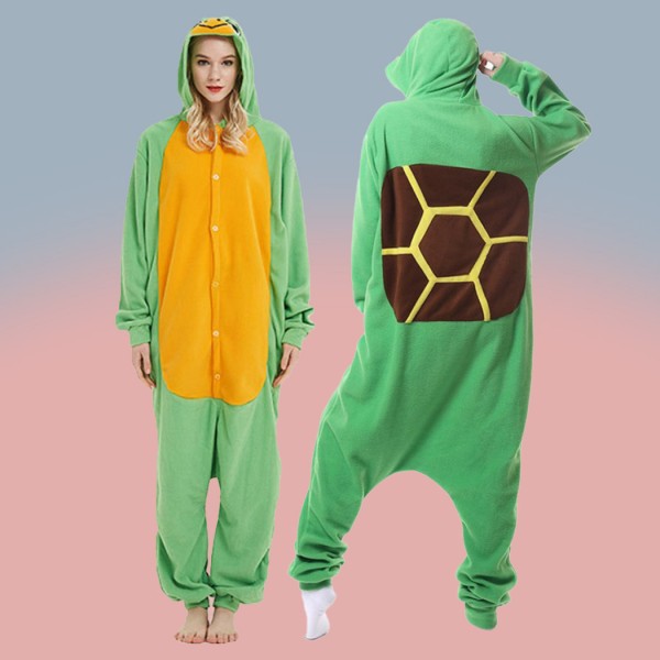 Cartoon Animal Kigurumi Turtle Onesie Sea Turtle Set Pajamas