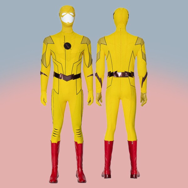 Eobard Thawne Yellow Costume Barry Allen TF Season 9 Cosplay Suit