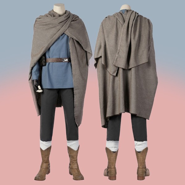 Obi-Wan Kenobi Costume Star Wars Halloween Cosplay Suit