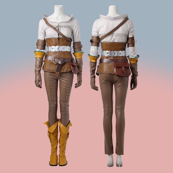 Wild Hunt Cirilla Cosplay Costume Witcher 3 Outfit