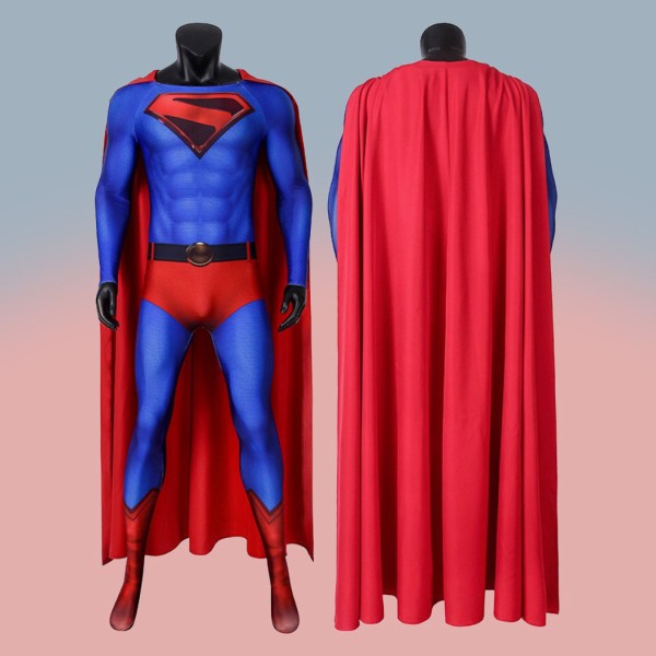 Clark Kent Bodysuit Man Infinite Earths Halloween Cosplay Costume