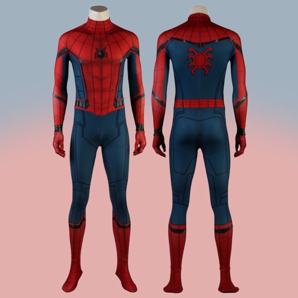 Captain America Civil War Costume Spider-Man 3D Spandex Jumpsuit