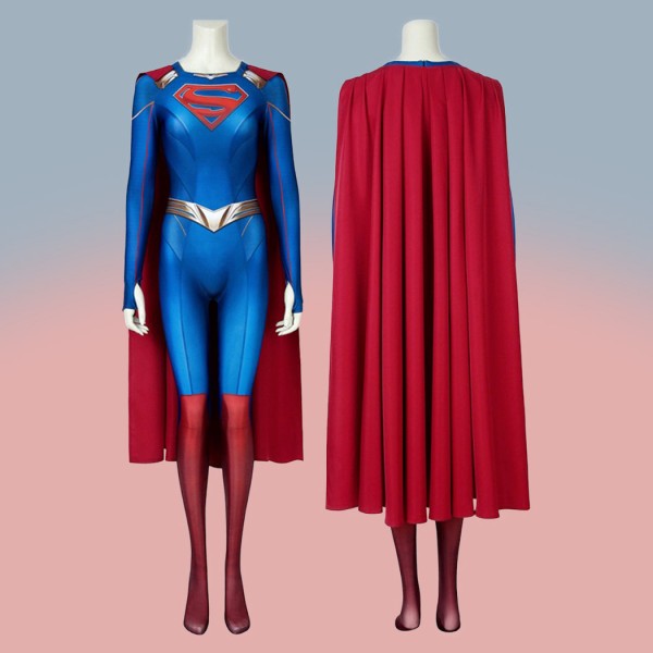 Kara Zor-el Halloween Costume Melissa Benoist Cosplay Suit Women Outfits