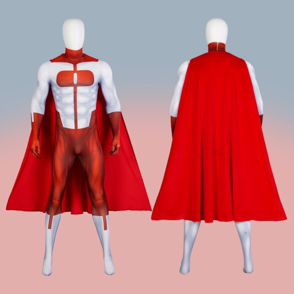 Omni-Man Costumes Nolan Grayson Cosplay Jumpsuit