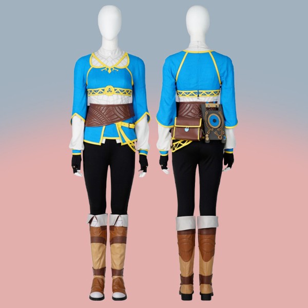 Princess Zelda Cosplay Costumes The Legend Of Zelda Breath Of The Wild Suit