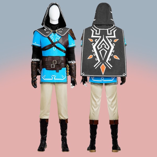 The Legend of Zelda Tears of the Kingdom Costumes Link Halloween Suit
