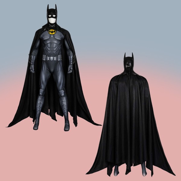 2023 Bruce Wayne Cosplay Costumes Bat Michael Keaton Jumpsuit