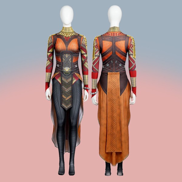Black Panther Wakanda Forever Costumes Okoye Halloween Cosplay Suit