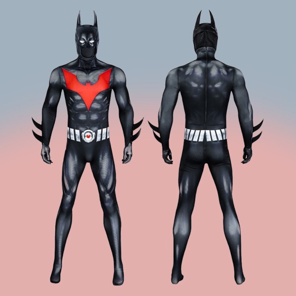 2023 Terry McGinnis Bat Cosplay Costumes Bruce Wayne Jumpsuit