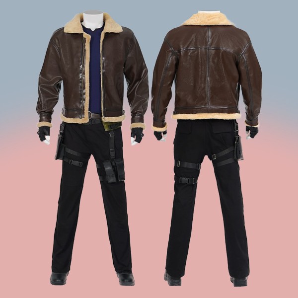 2023 Leon Kennedy Costumes RE 4 Cosplay Suit