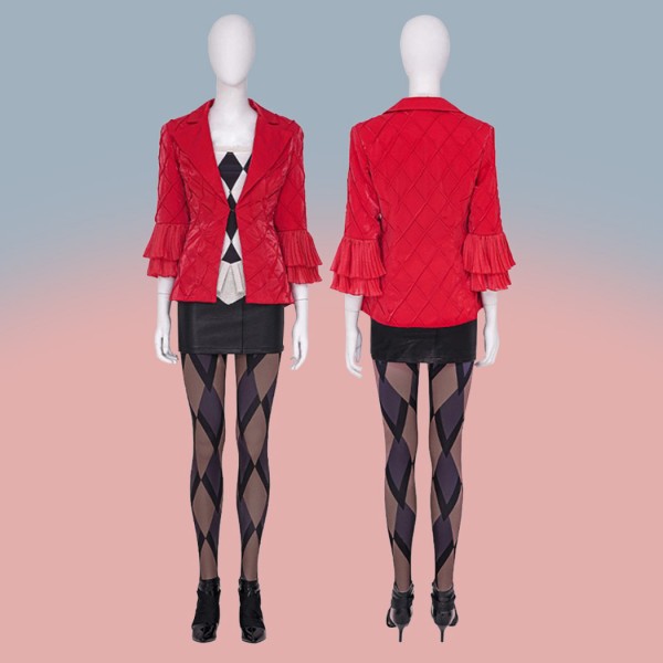 2023 Gaga Harleen Quinzel Cosplay Costumes HQ Halloween Suit