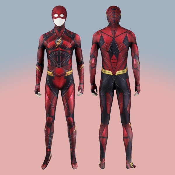 2023 Barry Allen Cosplay Costumes TF Halloween Jumpsuit