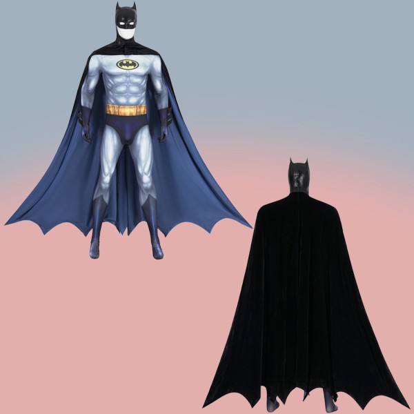 2023 Bruce Wayne Cosplay Costumes Bat The Animated Series Halloween Suit