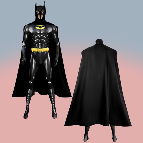 2023 Bruce Wayne Cosplay Costumes Bat Michael Keaton Jumpsuit