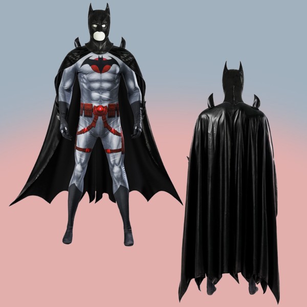 Thomas Wayne Jumpsuit Bat Knight Cosplay Costumes