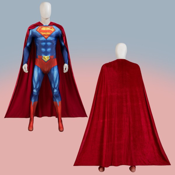 Clark Kent Cosplay Costumes Adventures Man Halloween Jumpsuit