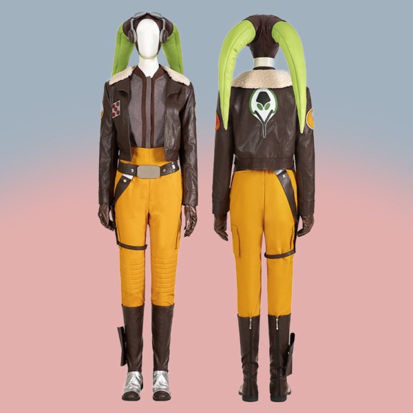 2023 Ahsoka Tano Cosplay Costumes Hera Syndulla Suit Halloween Outfit