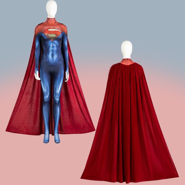 Kara Zor-El Cosplay Jumpsuit Kara Danvers Halloween Costume