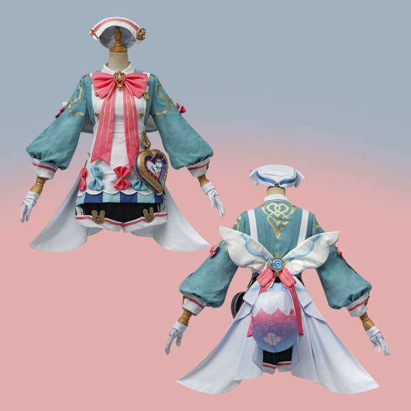 Genshin Impact Sigewinne Costumes Halloween Uniform Dresses