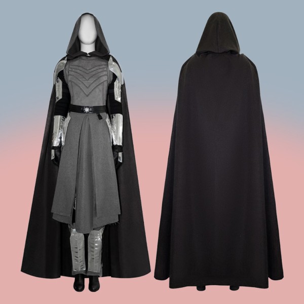 Ahsoka Shin Hati Costume Star Wars Halloween Cosplay Suit for Female