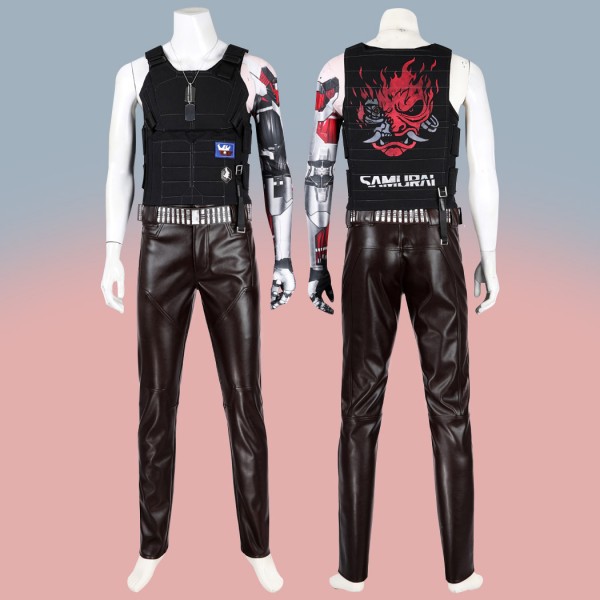 Cyberpunk Suit Johnny Silverhand Cosplay Costumes