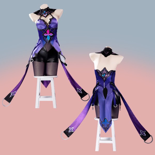 Black Swan Female Cosplay Costumes Honkai Star Rail Suit