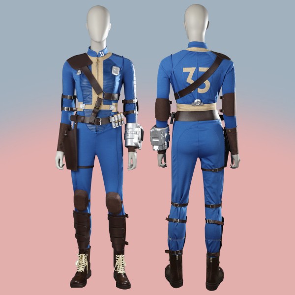 Lucy 2024 TV Costume Vault 33 Cosplay Suit Women Blue Halloween Outfit