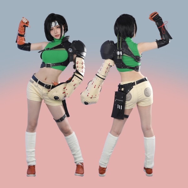 FF7 Yuffie Kisaragi Suit Final Fantasy VII Rebirth Cosplay Costume for Halloween