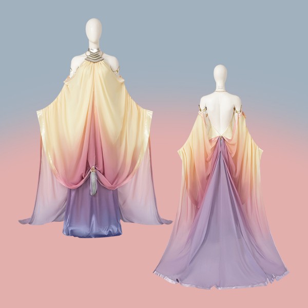 Padme Amidala Dress Cosplay Suit Star Wars Episode Ii Attack Of The Clones Costumes for Halloween