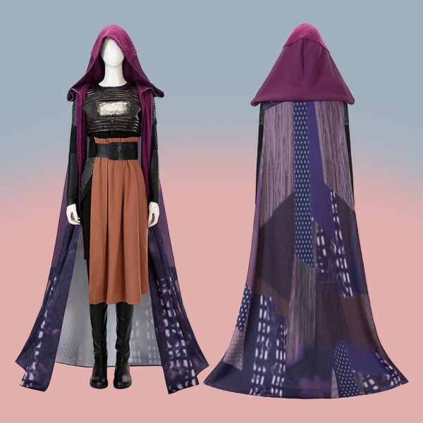 The Acolyte Mae Cosplay Costume Star Wars Suit Women Halloween Outfits