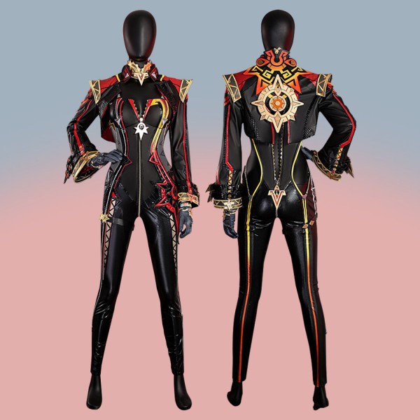 Game Genshin Impact Mavuika Costume Women Halloween Cosplay Suit