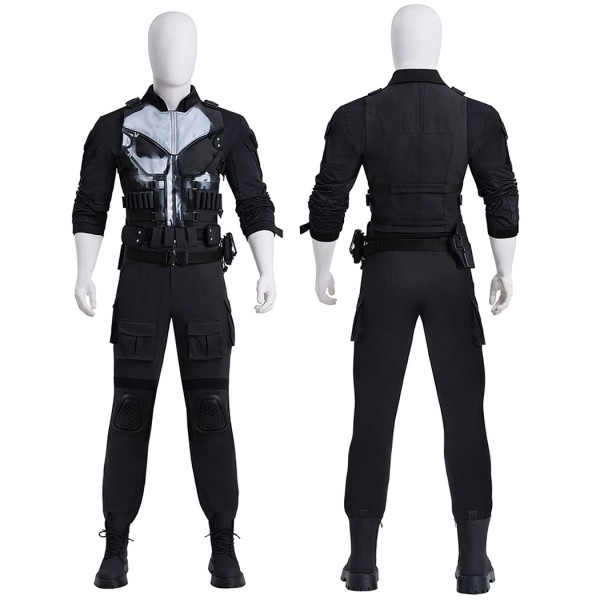 Punisher Costume Daredevil Born Again Cosplay Suit Full Set