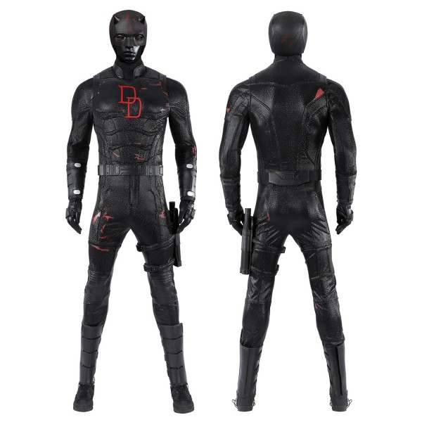 Matthew Murdock Black Suit Daredevil Born Again Season 2 Cosplay Costume Halloween Outfit