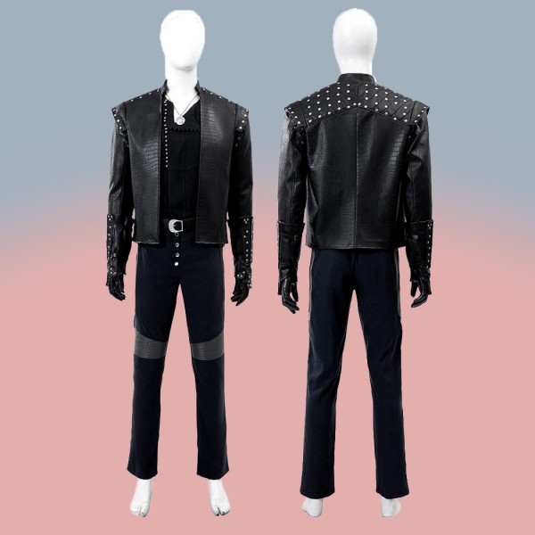 The Witcher 5 Geralt of Rivia Costume The Lady of the Lake Halloween Suit