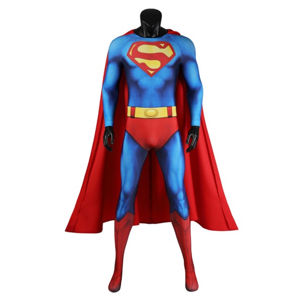 Clark Kent 1978 Cosplay Jumpsuit Christopher Reeve Costume Male Suit