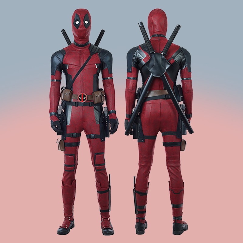 Luxury Deadpool Cosplay Suit Wade Wilson Deadpool Costumes