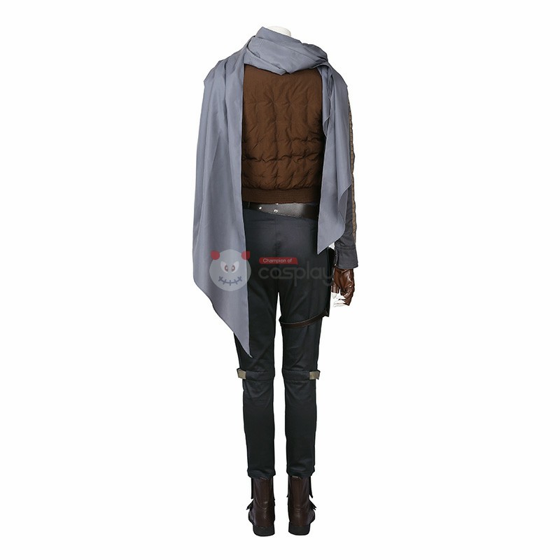 Rogue One A Star Wars Story Suit Jyn Erso Cosplay Costumes Top Level